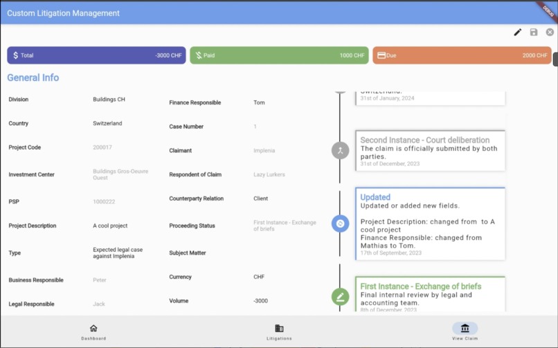 Legal Lunatics - Custom Litigation Management – screenshot 6