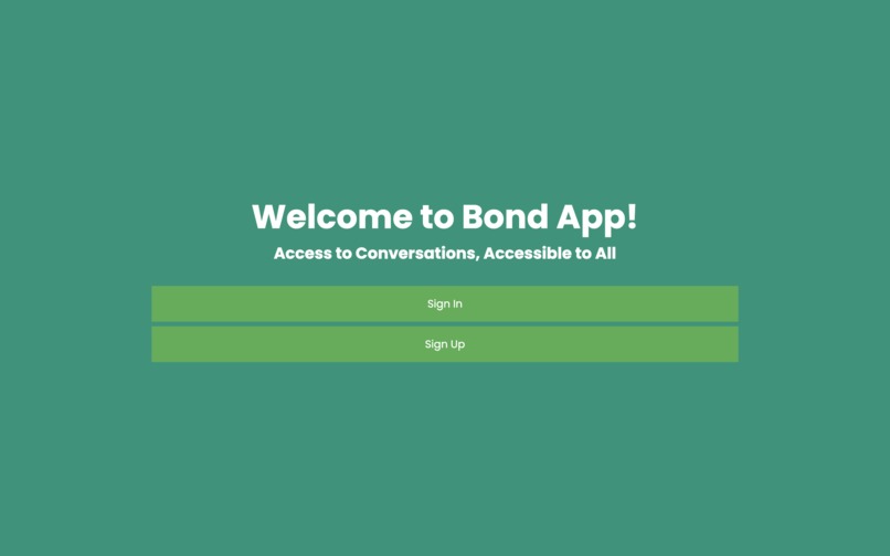 bond-sign-language-video-chat – screenshot 5