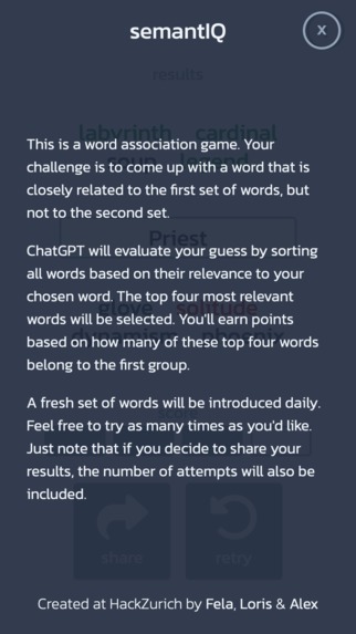 SemantIQ – screenshot 1
