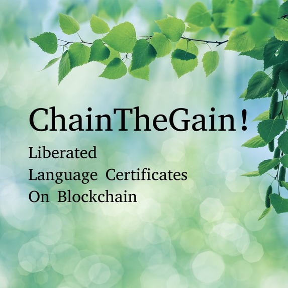 Chain the Gain! Liberate Language Certificates on Blockchain – screenshot 1