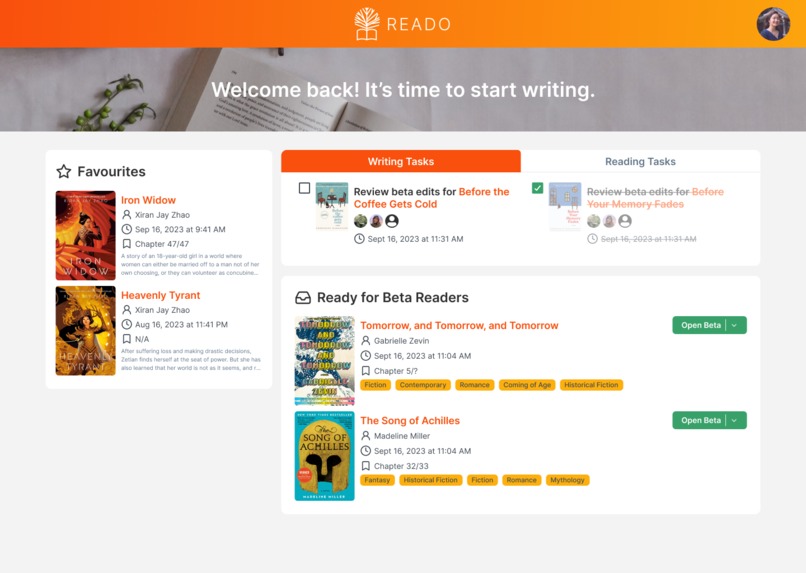 Reado – screenshot 3