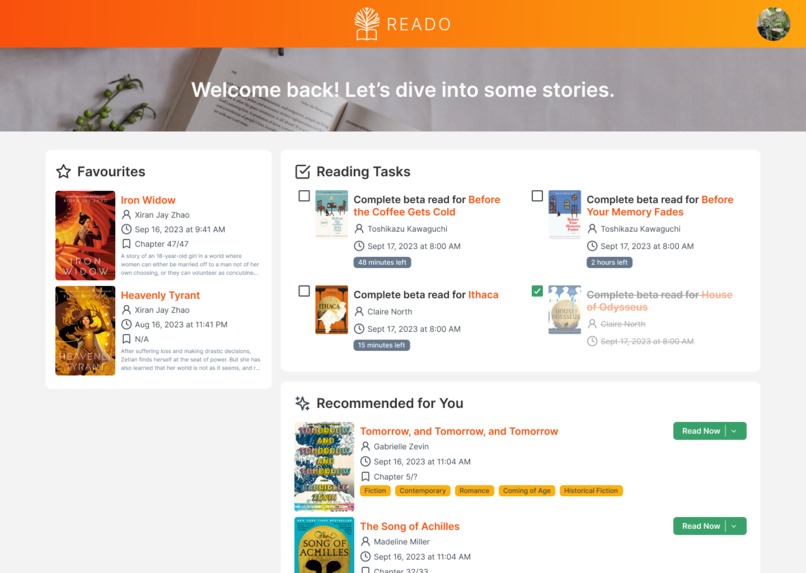 Reado – screenshot 4