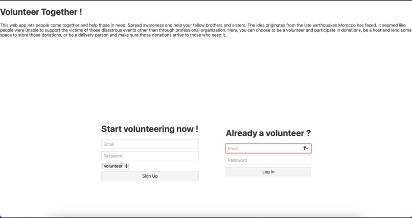 Volunteer Together – screenshot 2