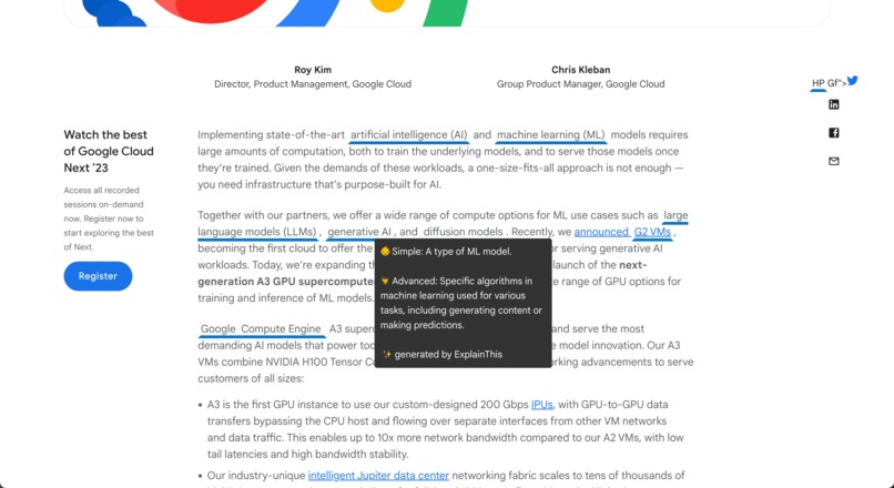 ExplainThis  – screenshot 4