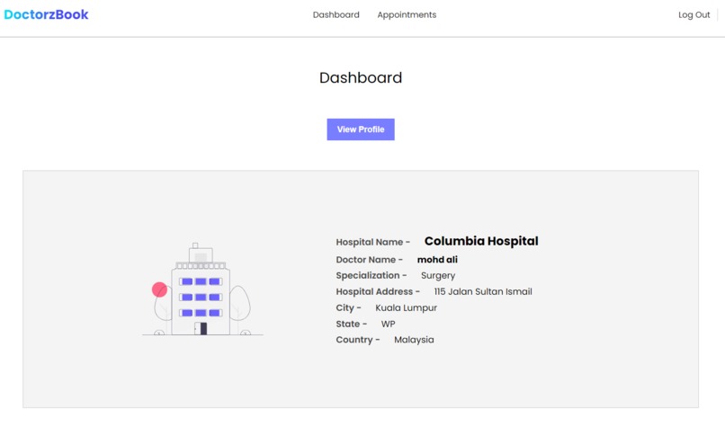 A Doctor Booking App – screenshot 10