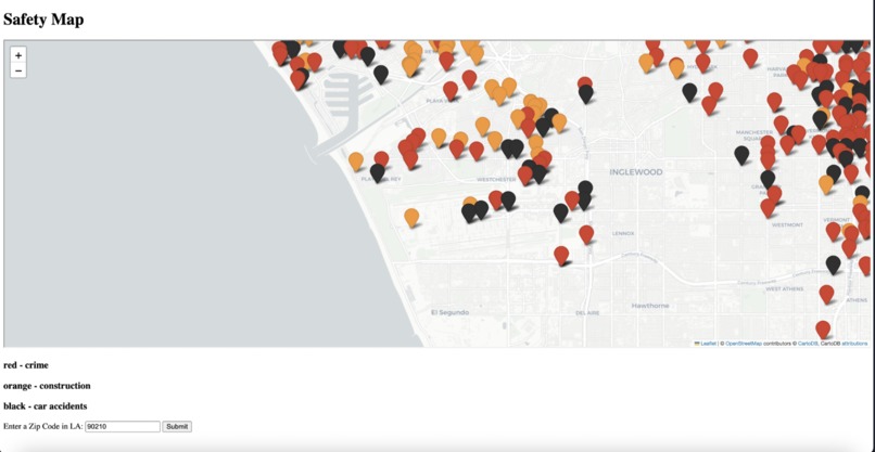Safety Map – screenshot 1