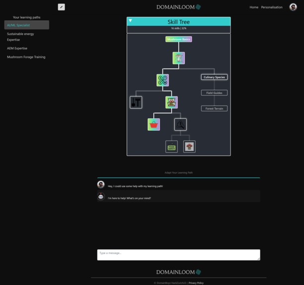 DomainLoom – screenshot 2