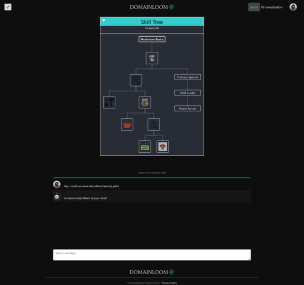 DomainLoom – screenshot 1
