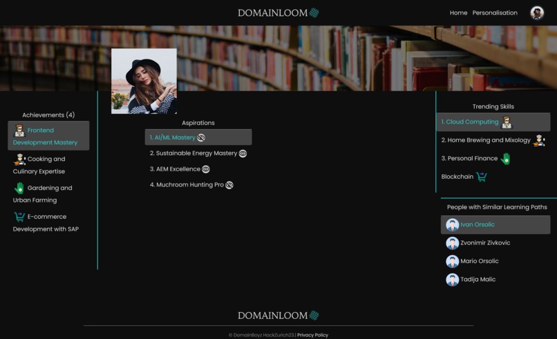 DomainLoom – screenshot 3
