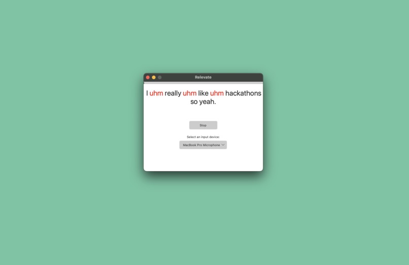 Relevate – screenshot 1