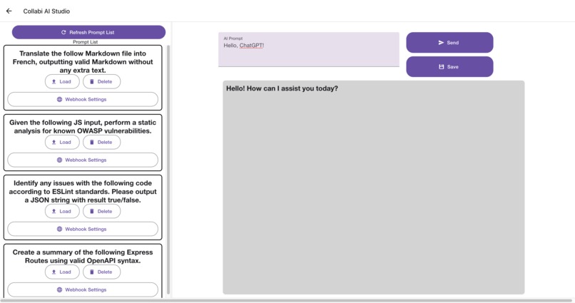 Collabi AI Studio – screenshot 3
