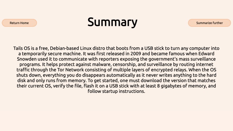 YTSummary – screenshot 1
