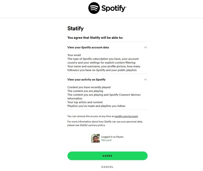 Statify – screenshot 2