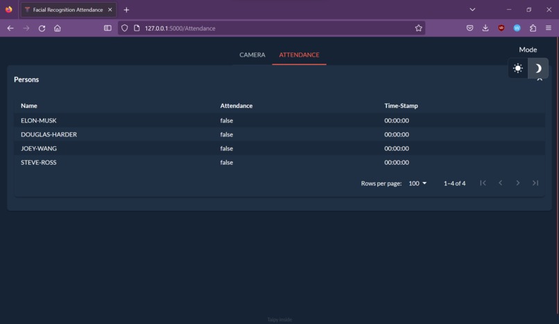 faceAuthen.tech – screenshot 2