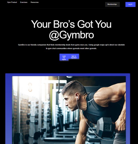 GymBot – screenshot 2