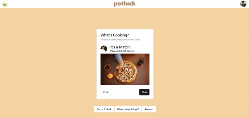 potluck – screenshot 2