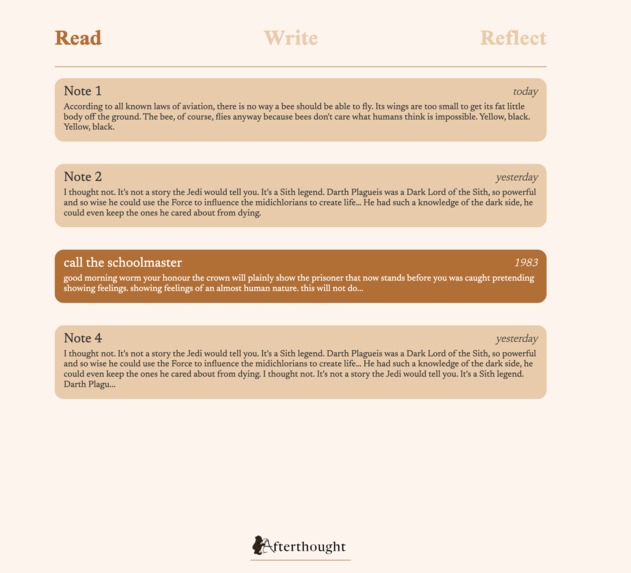 Afterthought – screenshot 4