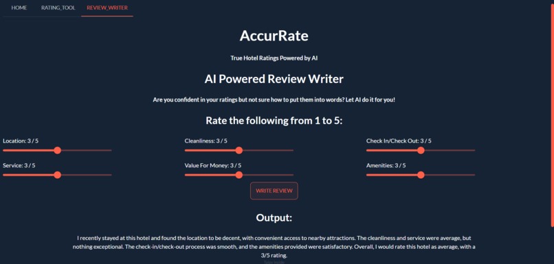 AccurRate – screenshot 3