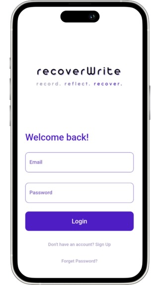 recoverWrite: Supporting Stroke Recovery through Journaling – screenshot 3