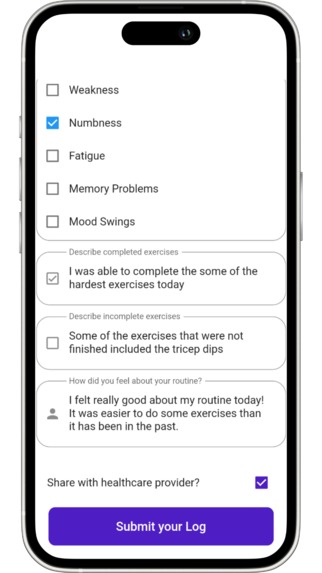 recoverWrite: Supporting Stroke Recovery through Journaling – screenshot 11