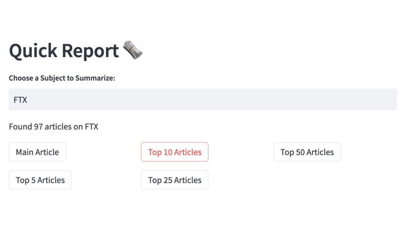 Quick-Report – screenshot 1