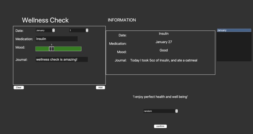 Wellness Check – screenshot 1