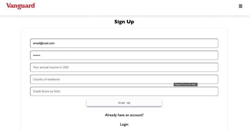 VanguardFinAI – screenshot 4