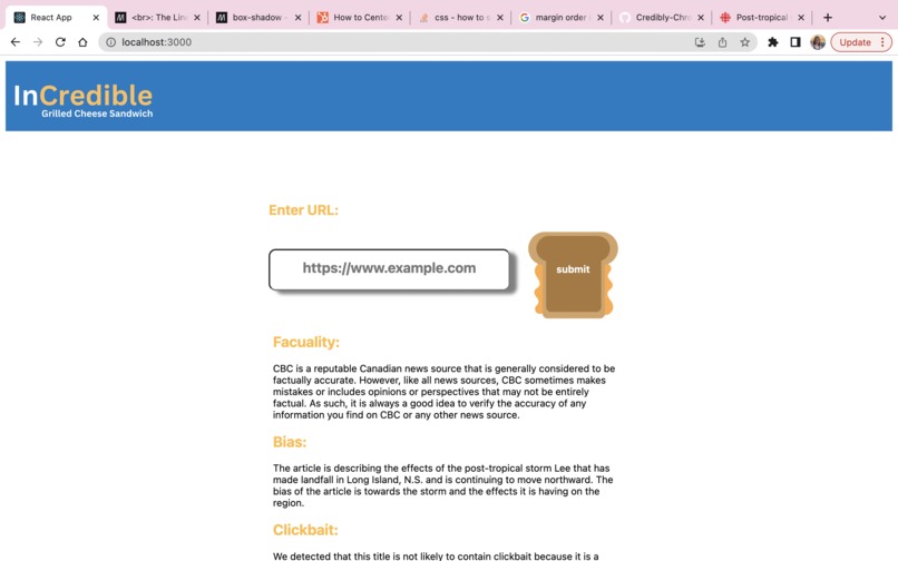 InCredible Grilled Cheese Sandwich – screenshot 1