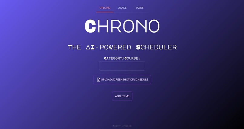 Chrono – screenshot 1