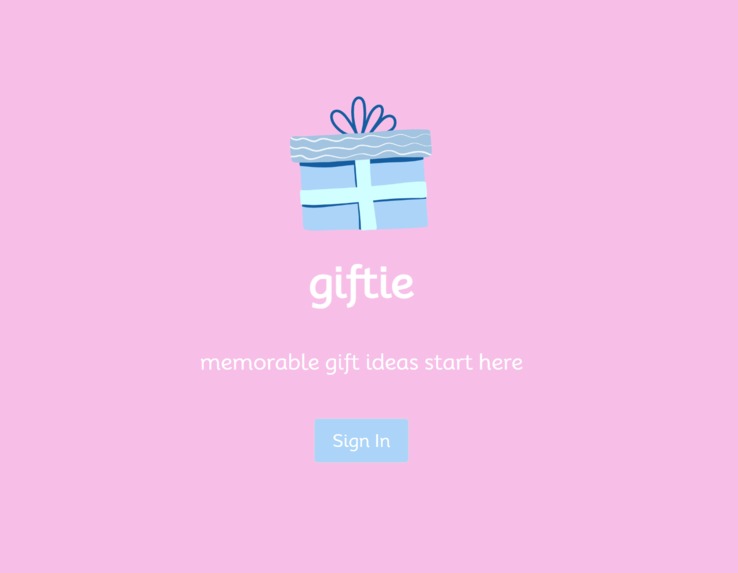 giftie – screenshot 1