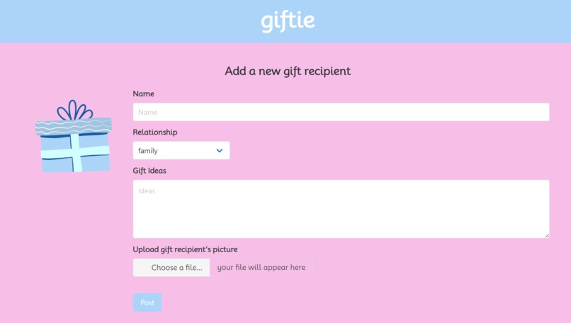 giftie – screenshot 2