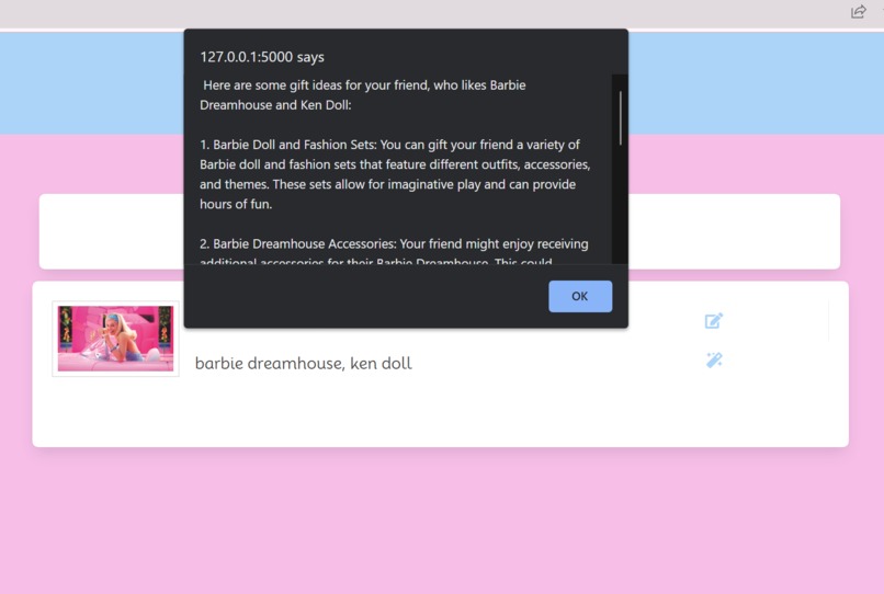 giftie – screenshot 3