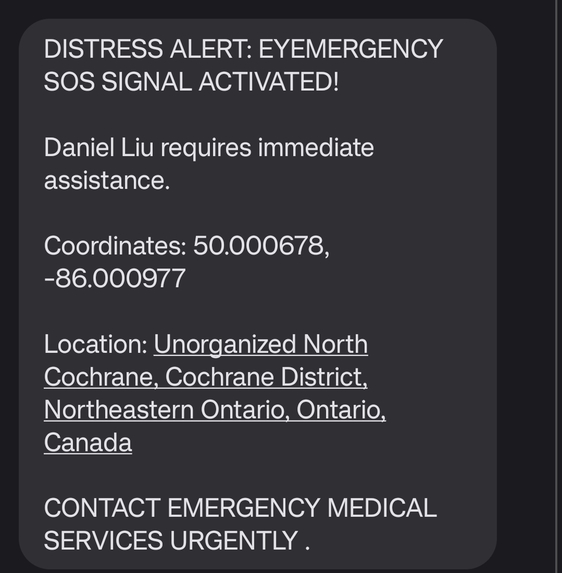 Eyemergency - Stay Safe & in Control – screenshot 3