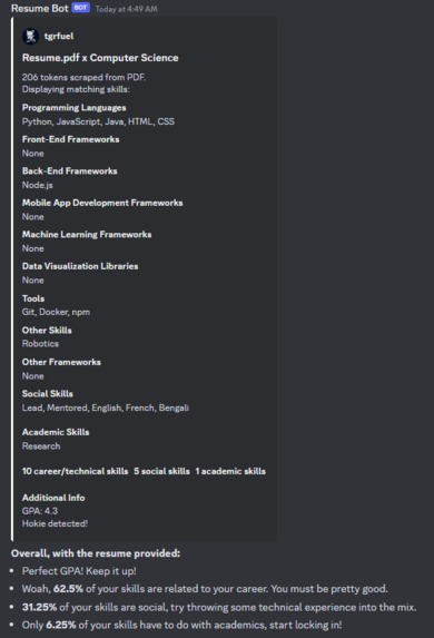 Discord Resume Checker – screenshot 2