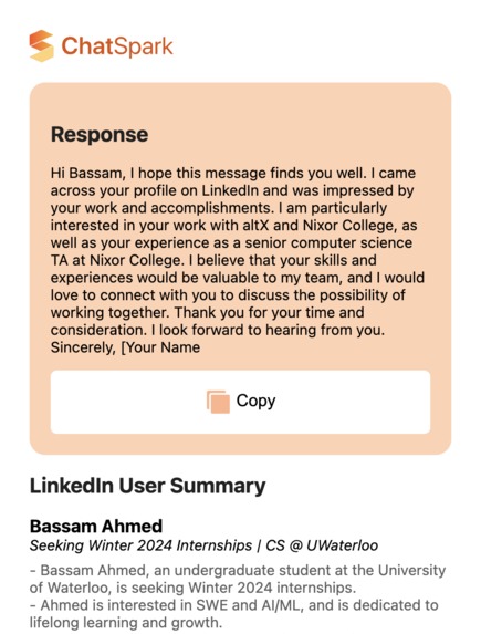 ChatSpark – screenshot 5