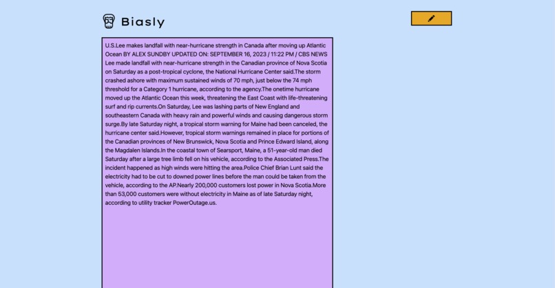 Biasly - Logical Fallacy Checker – screenshot 1