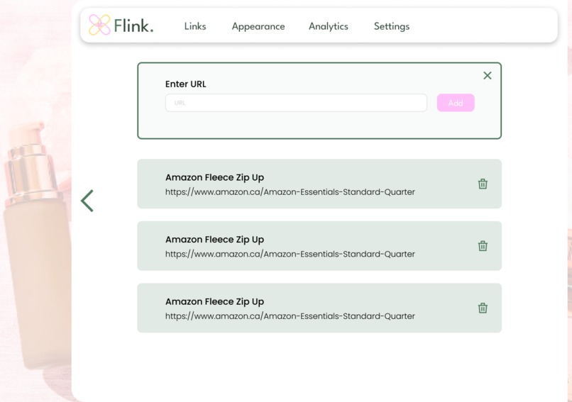 Flink – screenshot 2