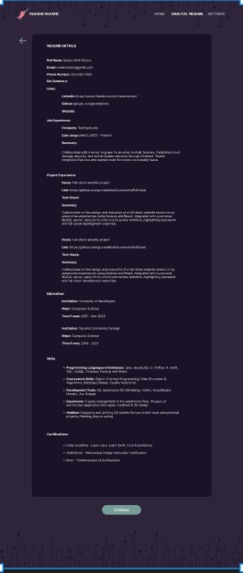 Resume Wizard  – screenshot 3