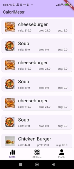 CaloriMeter – screenshot 2