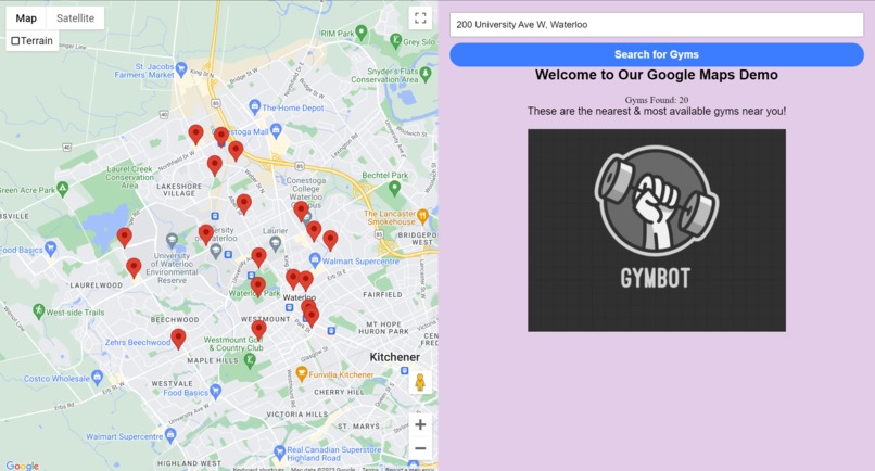 GymBot – screenshot 3