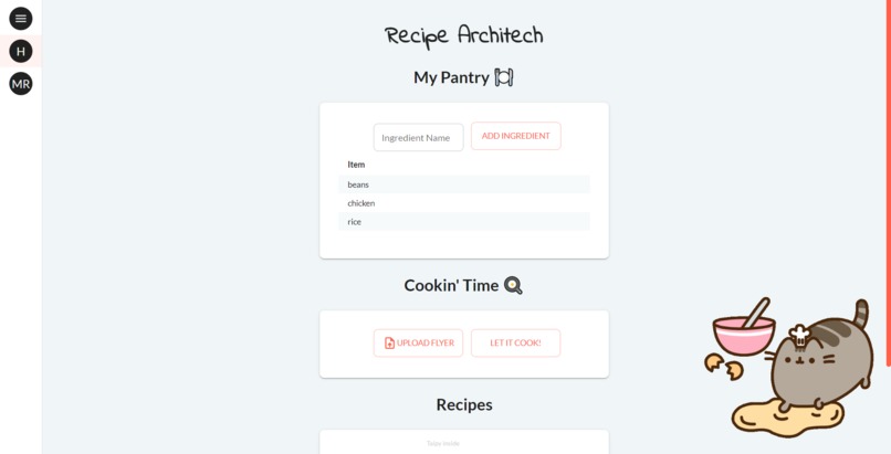 Recipe Architech – screenshot 1