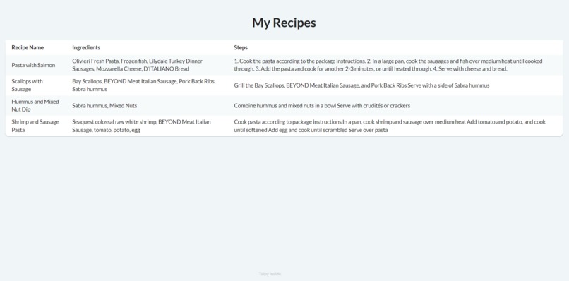 Recipe Architech – screenshot 3