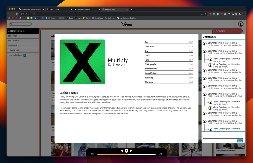 Vibes - decentralized social media and music streaming – screenshot 2
