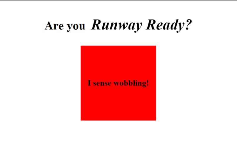 Runway Ready? – screenshot 1