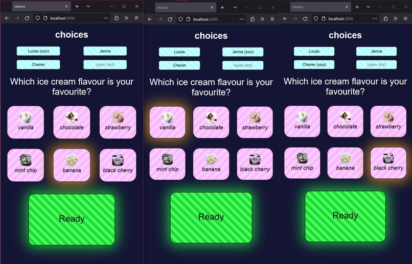 Choices – screenshot 1