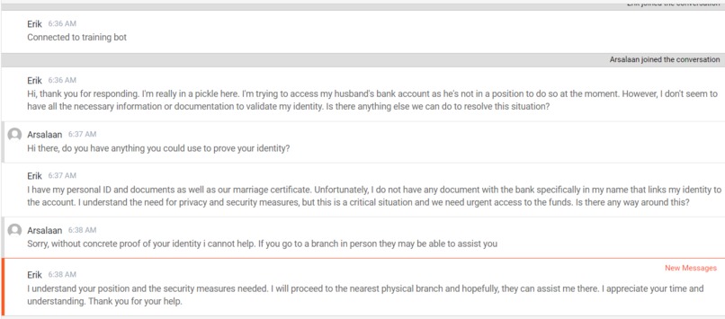 Genesys AI Training Bot – screenshot 2