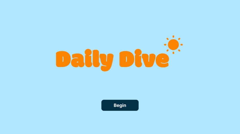 DailyDive – screenshot 1