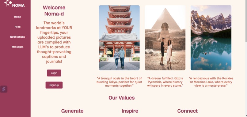 Noma - Discover and share your travel experience with ease – screenshot 1