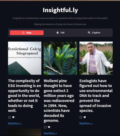 Insightful.ly – screenshot 1