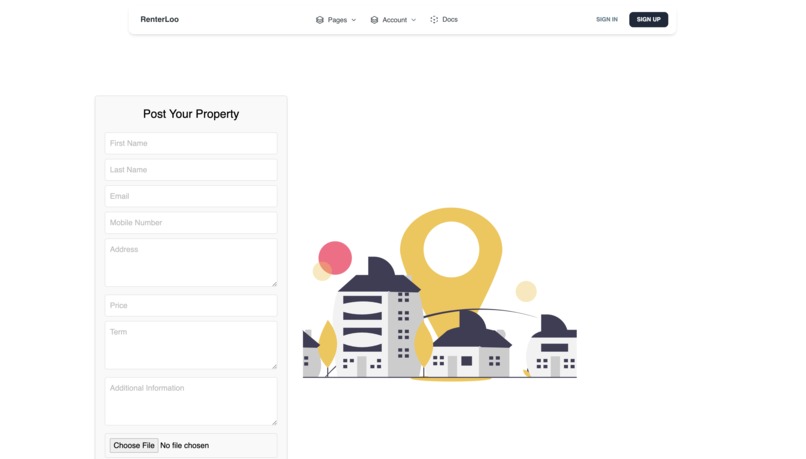 RenterLoo – screenshot 1